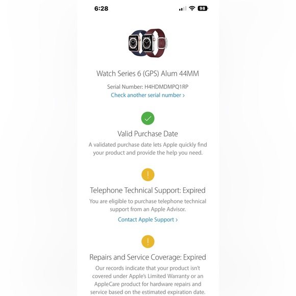 Apple Watch Series 6 GPS 44mm - Picture 4 of 15